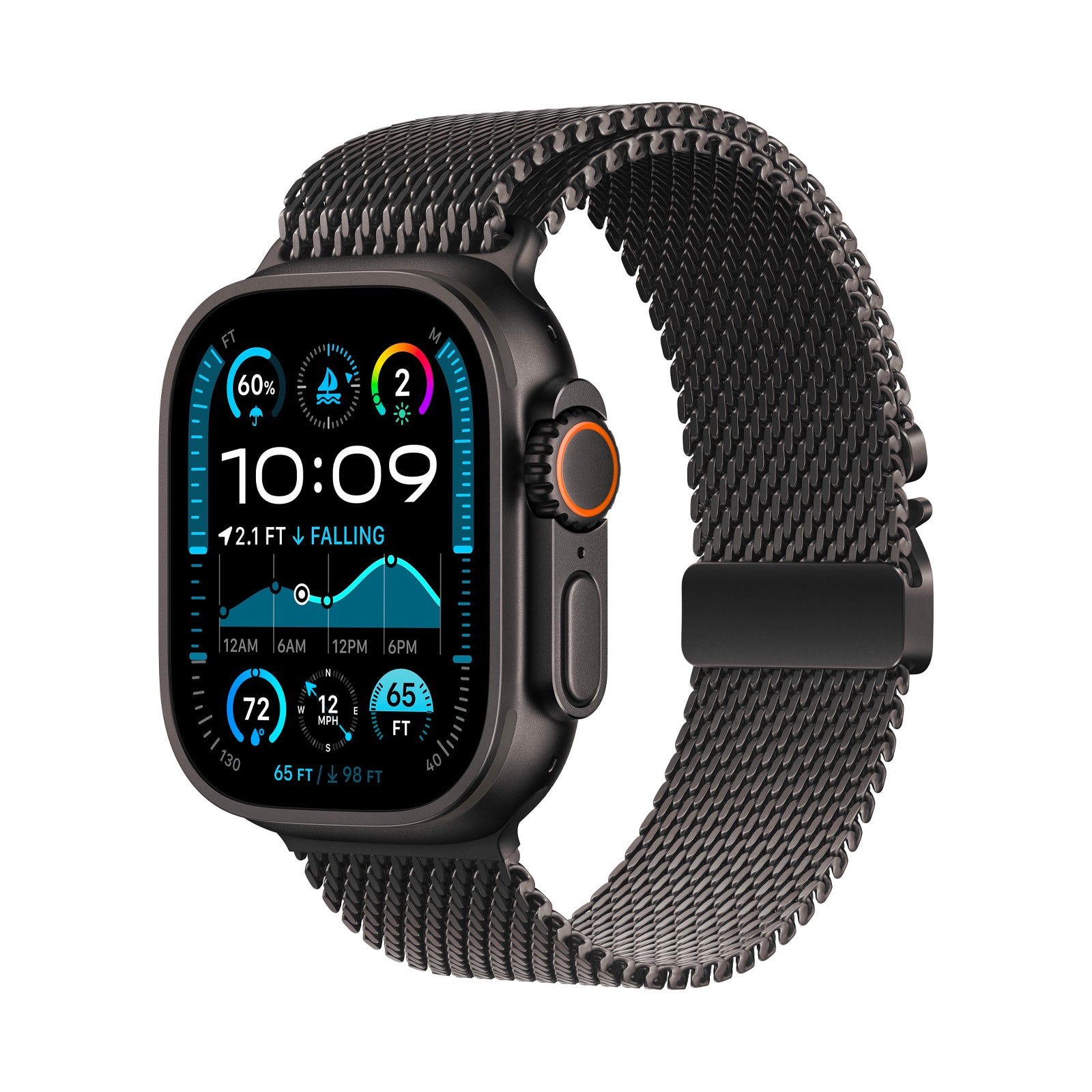 Titanium Milanese Loop
