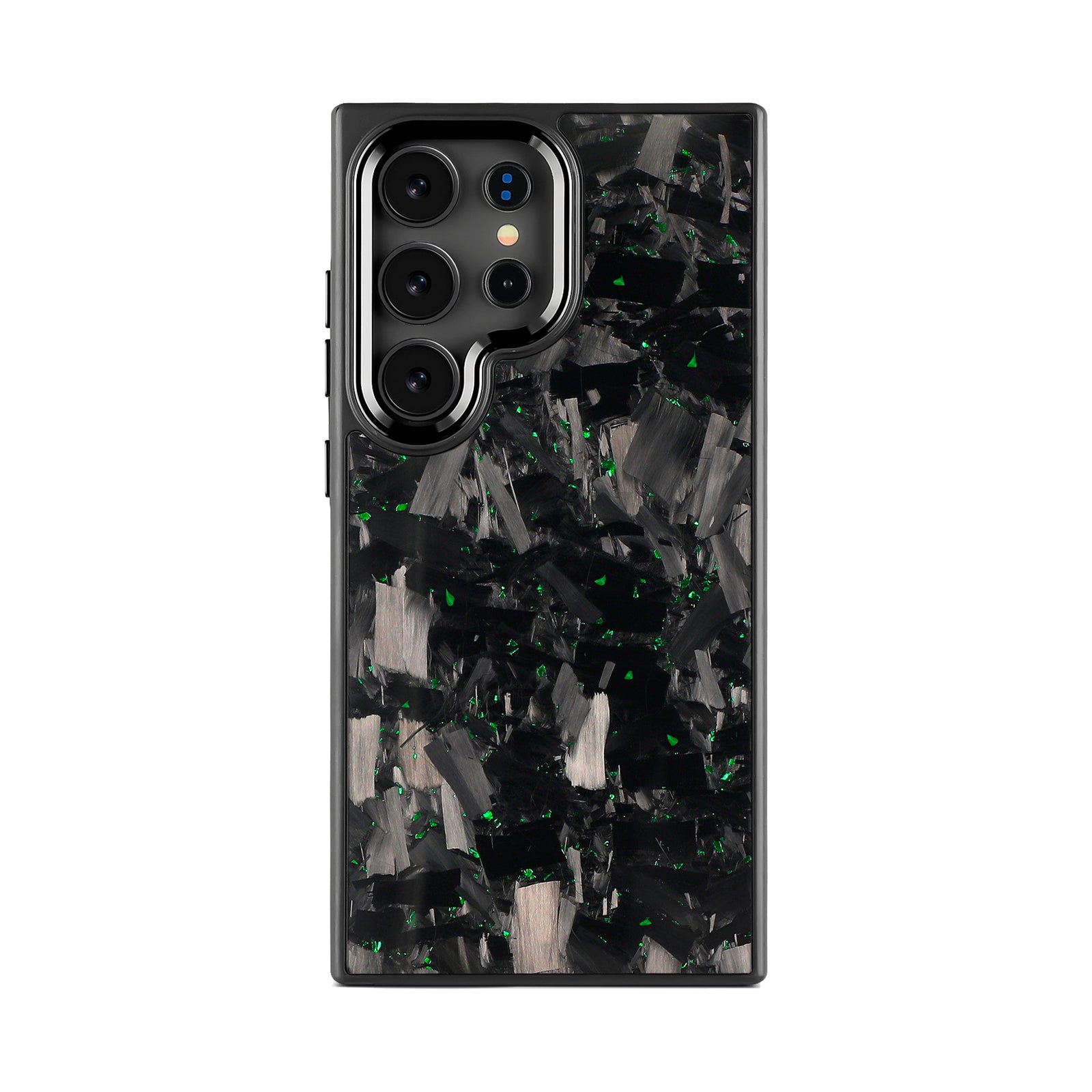 Forged Carbon Fiber Galaxy MagSafe Case | Large Fragments
