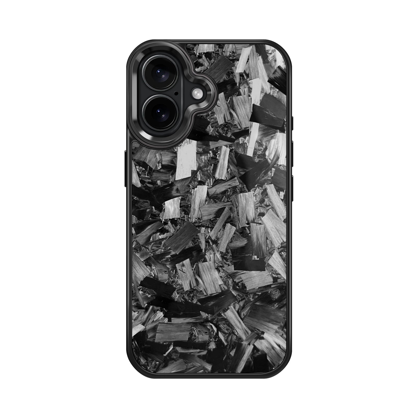 Forged Carbon Fiber iPhone 16 MagSafe Case | Large Fragments