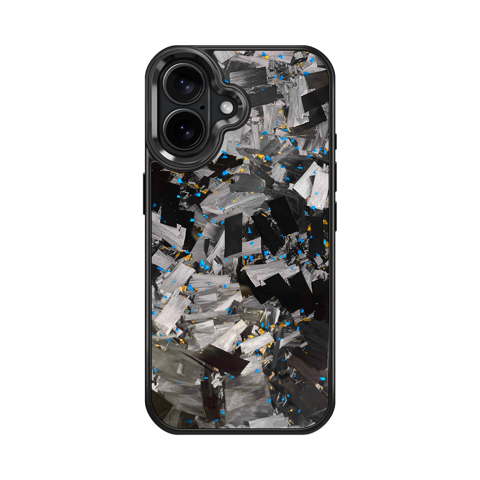 Forged Carbon Fiber iPhone 16 MagSafe Case | Large Fragments