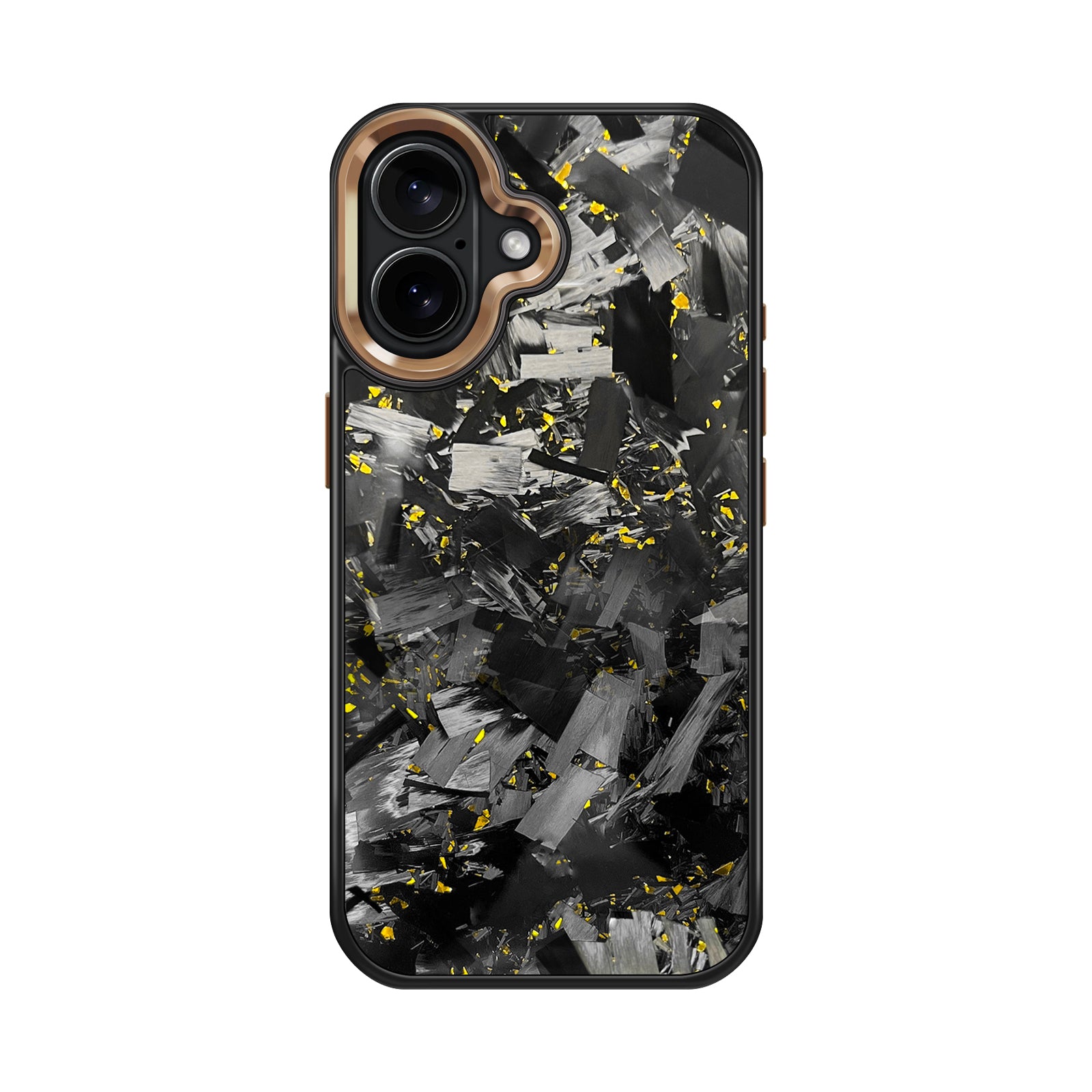 Forged Carbon Fiber iPhone 16 MagSafe Case | Large Fragments