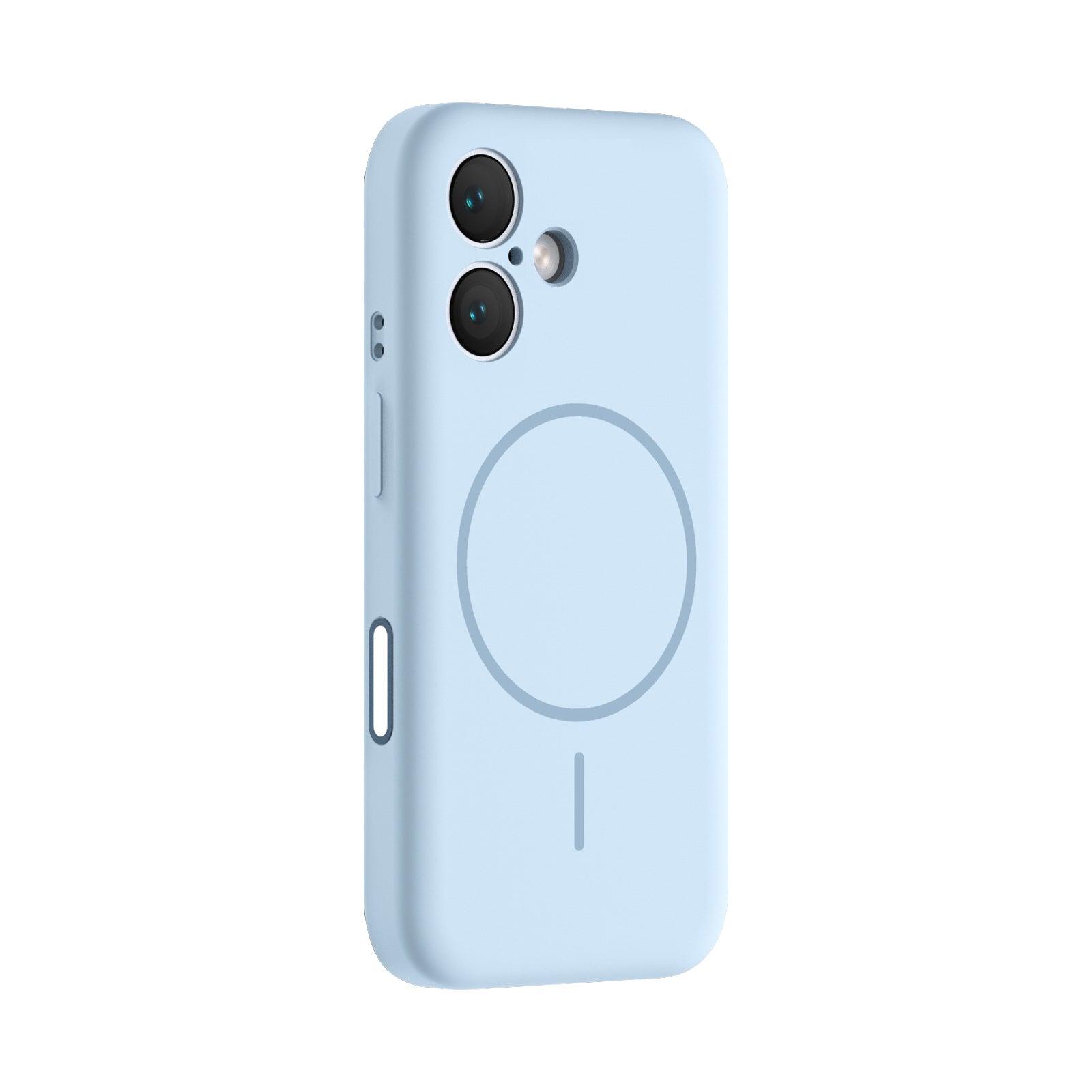 Silicone iPhone 16 Plus FaltBack Case with MagSafe